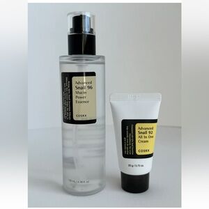 CosRX Ad. Snail 96 Mucin Power Essence 4.39 fl oz + Adv. Snail 92 All In One 20g